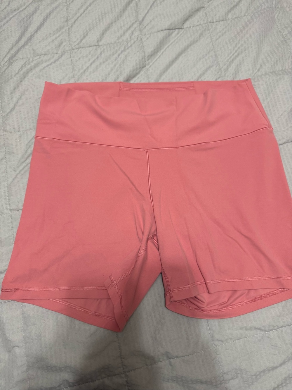Old Navy Coral Pink High-Waist Bike Shorts